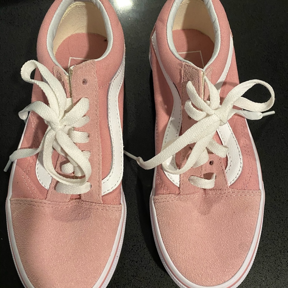 Baby Pink Old Skool Vans Sneakers